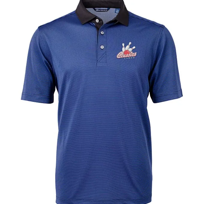 Cutter & Buck Virtue Pique Micro Stripe Polo