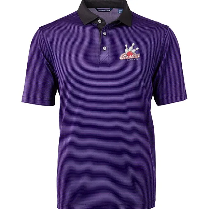 Cutter & Buck Virtue Pique Micro Stripe Polo