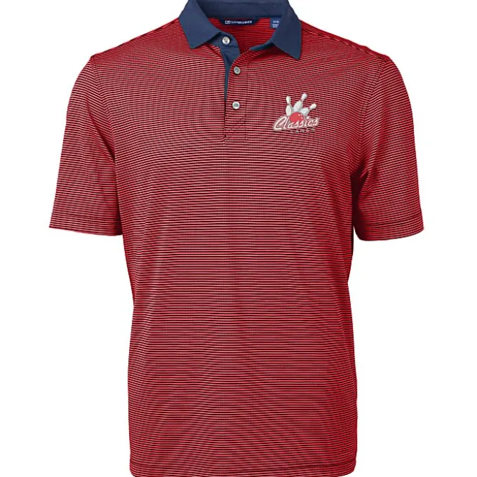 Cutter & Buck Virtue Pique Micro Stripe Polo