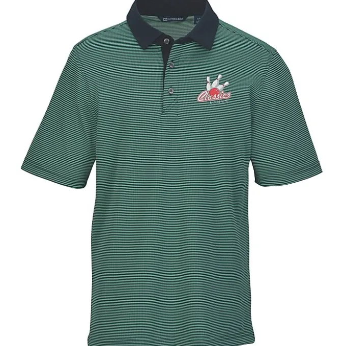 Cutter & Buck Virtue Pique Micro Stripe Polo