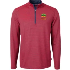 Cutter & Buck Virtue Pique Micro Stripe 1/4-Zip Pullover