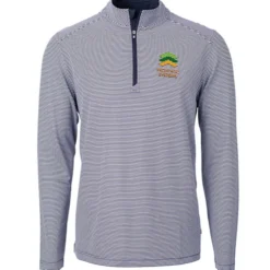 Cutter & Buck Virtue Pique Micro Stripe 1/4-Zip Pullover
