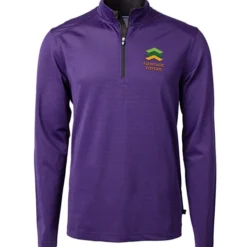 Cutter & Buck Virtue Pique Micro Stripe 1/4-Zip Pullover