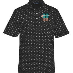 Cutter & Buck Virtue Pique Tile Print Polo