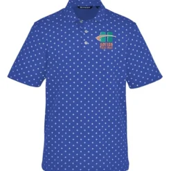 Cutter & Buck Virtue Pique Tile Print Polo