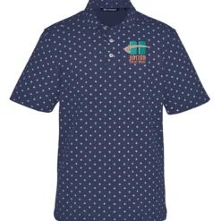 Cutter & Buck Virtue Pique Tile Print Polo