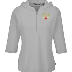 Cutter & Buck Virtue Pique 1/2-Zip Pullover Hoodie - Ladies'