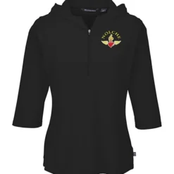 Cutter & Buck Virtue Pique 1/2-Zip Pullover Hoodie - Ladies'