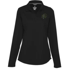 Dade Textured Performance LS Polo - Ladies' - 24 hr