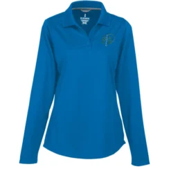 Dade Textured Performance LS Polo - Ladies' - 24 hr