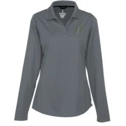 Dade Textured Performance LS Polo - Ladies' - 24 hr