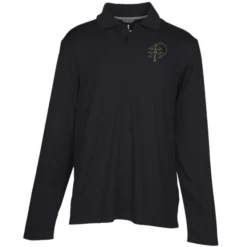 Dade Textured Performance LS Polo - Men's