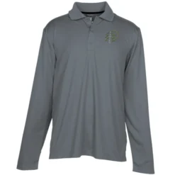Dade Textured Performance LS Polo - Men's