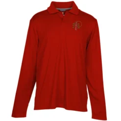 Dade Textured Performance LS Polo - Men's