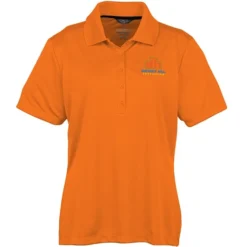 Dade Textured Performance Polo - Ladies' - TE Transfer