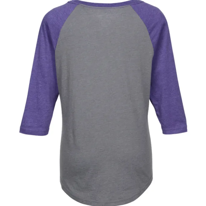 Dakota 3/4 Sleeve Baseball Tee - Ladies'