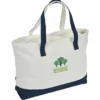Danbury Zippered Tote - Embroidered
