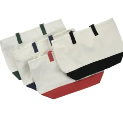 Danbury Zippered Tote - Embroidered