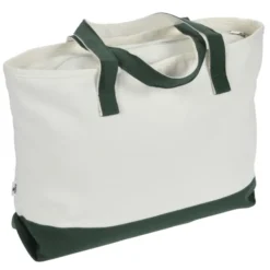 Danbury Zippered Tote - Embroidered