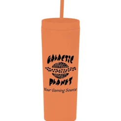 Dash Soft-Touch Acrylic Tumbler with Straw - 17 oz