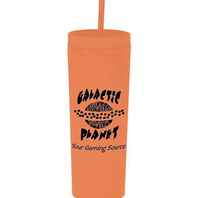 Dash Soft-Touch Acrylic Tumbler with Straw - 17 oz