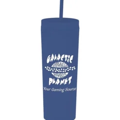 Dash Soft-Touch Acrylic Tumbler with Straw - 17 oz