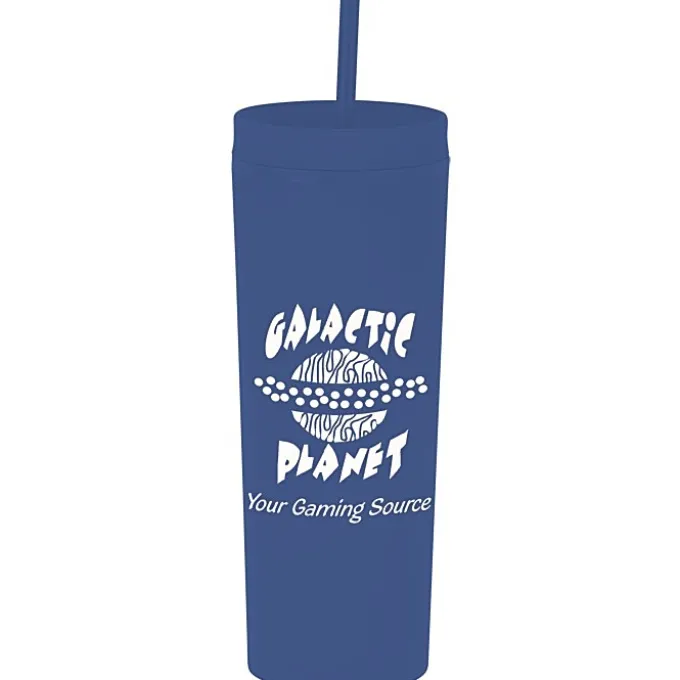 Dash Soft-Touch Acrylic Tumbler with Straw - 17 oz