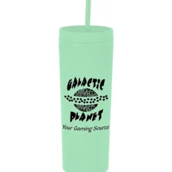 Dash Soft-Touch Acrylic Tumbler with Straw - 17 oz