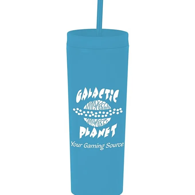 Dash Soft-Touch Acrylic Tumbler with Straw - 17 oz