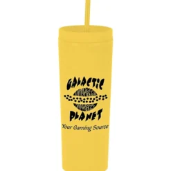 Dash Soft-Touch Acrylic Tumbler with Straw - 17 oz