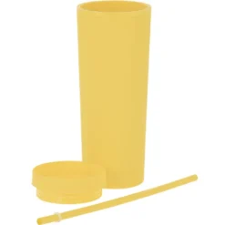 Dash Soft-Touch Acrylic Tumbler with Straw - 17 oz