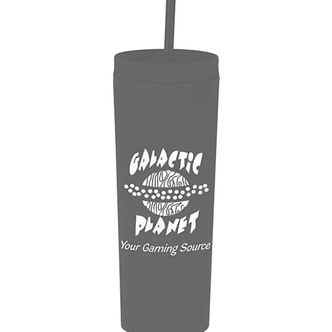 Dash Soft-Touch Acrylic Tumbler with Straw - 17 oz