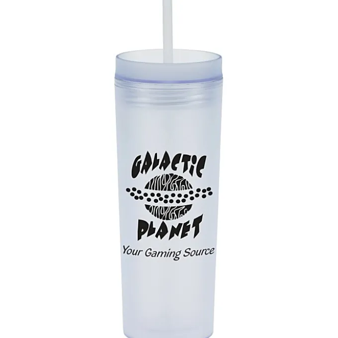 Dash Soft-Touch Acrylic Tumbler with Straw - 17 oz - 24 hr