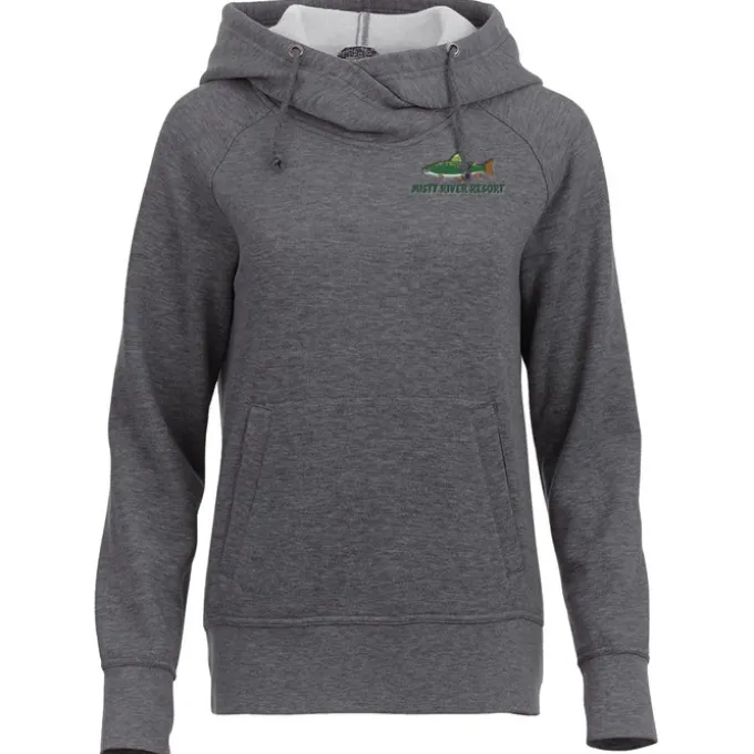 Dayton Cross Neck Hoodie - Ladies' - 24 hr