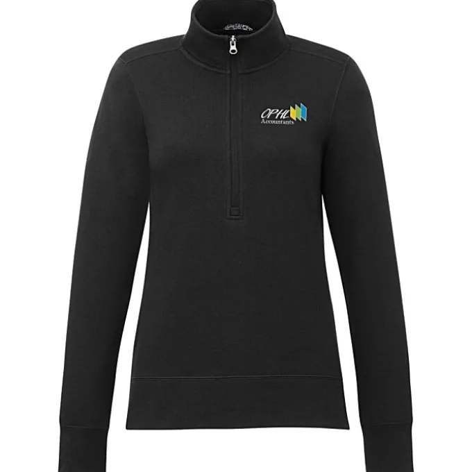 Dayton 1/2-Zip Pullover Sweatshirt - Ladies' - 24 hr