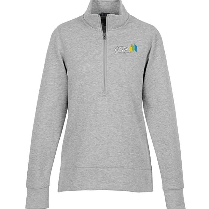 Dayton 1/2-Zip Pullover Sweatshirt - Ladies' - 24 hr