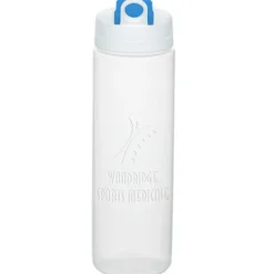 Debossed Imprint Sport Bottle with Pop Up Lid - 24 oz.