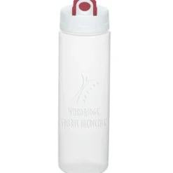 Debossed Imprint Sport Bottle with Pop Up Lid - 24 oz.