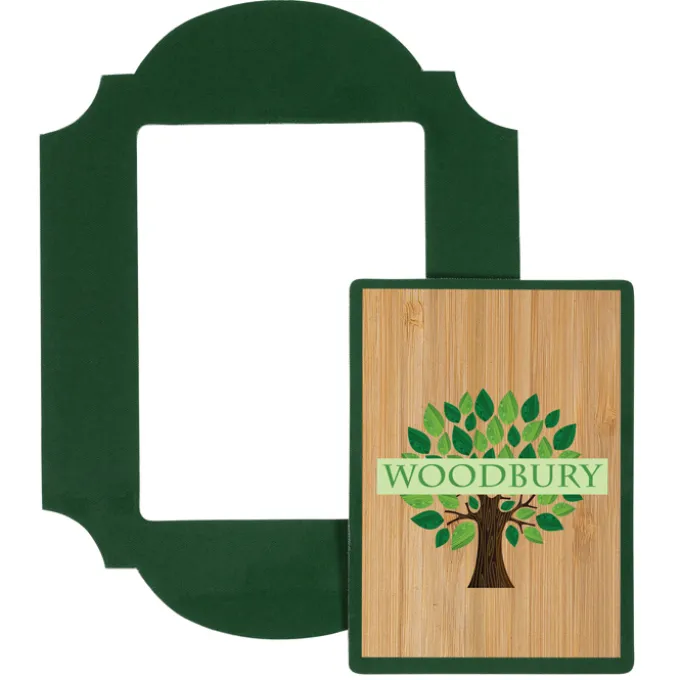 Deco Magnetic Photo Frame - Domed Rectangle