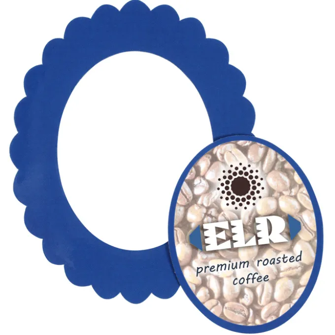 Deco Magnetic Photo Frame - Scalloped Oval