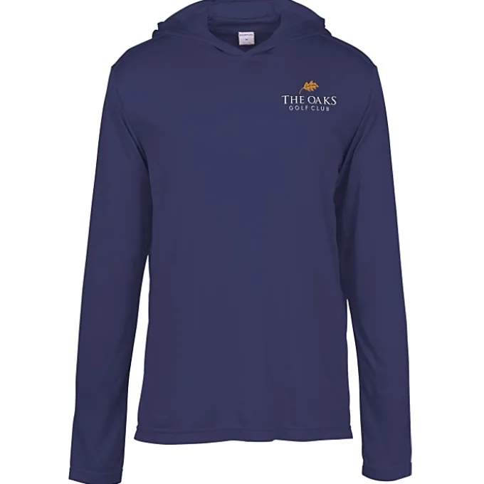 Defender Performance Hooded T-Shirt - Men's - Embroidered