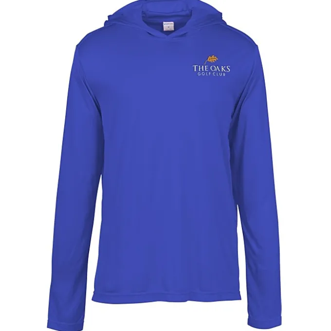 Defender Performance Hooded T-Shirt - Men's - Embroidered
