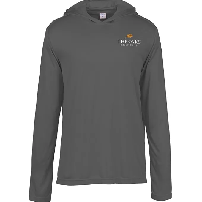 Defender Performance Hooded T-Shirt - Men's - Embroidered