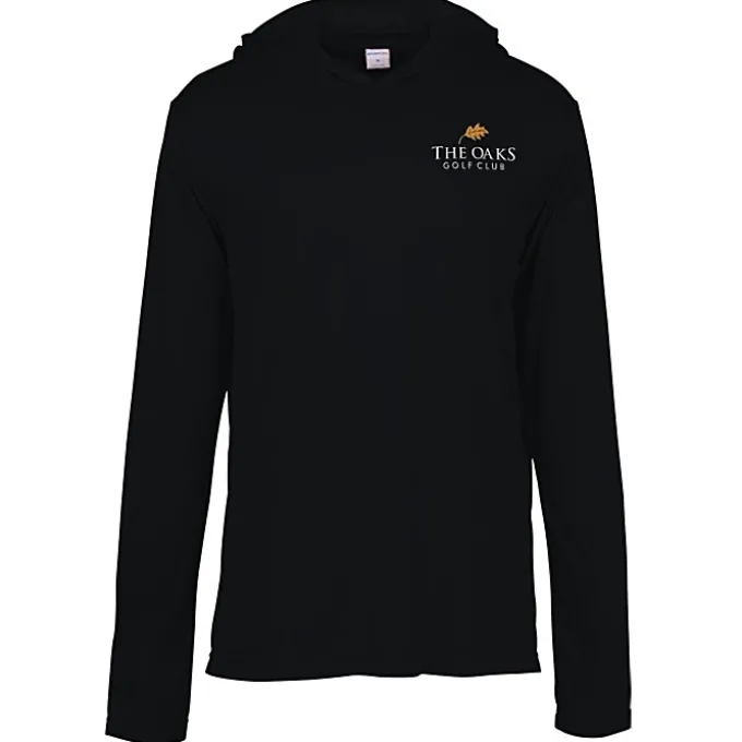 Defender Performance Hooded T-Shirt - Men's - Embroidered