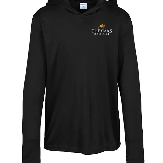 Defender Performance Hooded T-Shirt - Youth - Embroidered