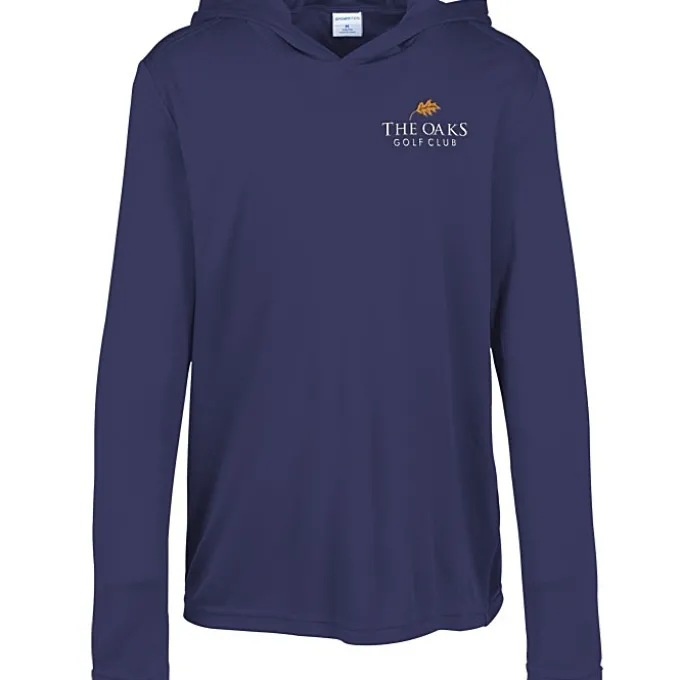 Defender Performance Hooded T-Shirt - Youth - Embroidered