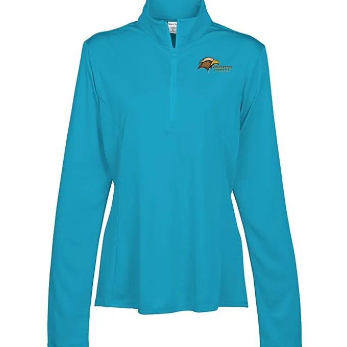 Defender Performance 1/4-Zip Pullover - Ladies' - Embroidered