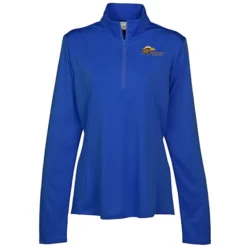 Defender Performance 1/4-Zip Pullover - Ladies' - Embroidered - 24 hr