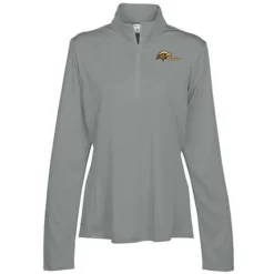 Defender Performance 1/4-Zip Pullover - Ladies' - Embroidered - 24 hr