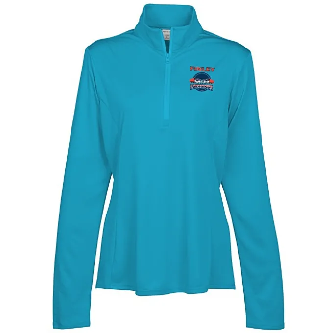 Defender Performance 1/4-Zip Pullover - Ladies' - Full Color